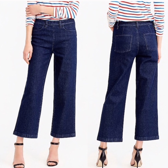 j crew rayner wide leg jean